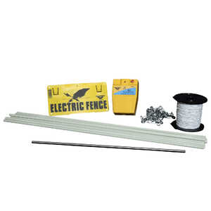 Thunderbird 500m Battery Powered Electric Pet Fence Ground Kit
