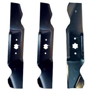 Sunbelt 3 Piece XHT Lawnmower Bar Blade Kit | MTD 46" | B1MA2411 & B1MA2412
