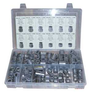 JAK Max 100 Piece Lawnmower Idler Pulley Bushing Assortment | B1SB7842