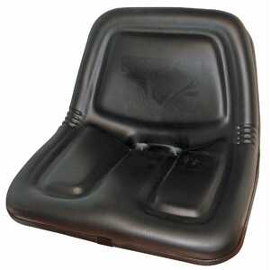 JAK Max Deluxe High-Back Ride-On Mower Seat | Black | B1SE135