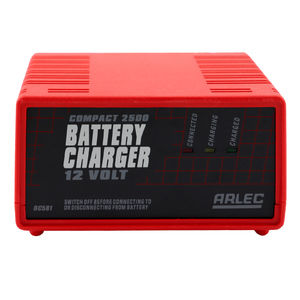 Arlec Compact 2500 12 Volt Battery Charger with LED Display