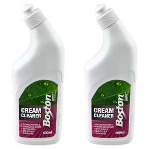 Boston 2 Pack 500mL Cream Cleaner | BCC500