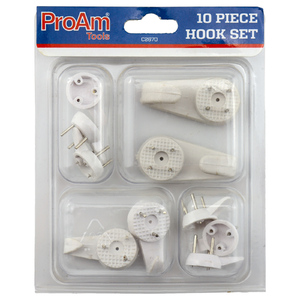ProAm by KC Tools 10pc Hook Set
