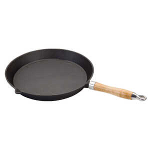 WildTrak 29cm Cast Iron Camping Fry Pan