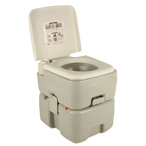 WildTrak Deluxe 20L Portable Toilet with Level Indicator