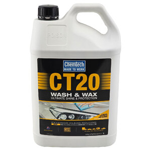 Chemtech CT20 Wash 'n' Wax Concentrate | 5 Litre 