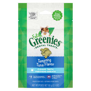 Greenies 60g Feline Dental Cat Treats | Tempting Tuna Flavour | CTG0075