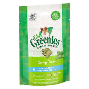 Greenies 60g Feline Dental Cat Treats | Catnip Flavour | CTG0085