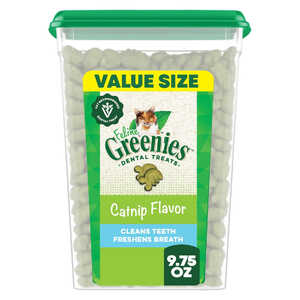 Greenies 277g Feline Dental Cat Treats | Catnip Flavour | CTG0205