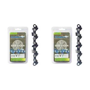 Archer 2 Pack 3/8" LP .050" 33DL Semi-Chisel Chainsaw Chain Loop | D-050-33DL
