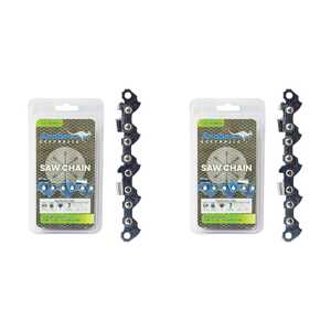 Archer 2 Pack 3/8" LP .050" 64DL Semi-Chisel Chainsaw Chain Loop | D-050-64DL