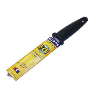 Eze-Lap 13cm Fine Diamond Oval Shaft Handle Sharpener | D5F