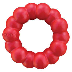Kong Ring Rubber Dog Chew Toy | Medium / Large | KM2