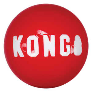 Kong 2 Pack Signature Dog Toy Balls | Large | DAK9228