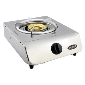 Bromic Portable LPG Deluxe Single Burner Wok Cooker with Flame Failure
