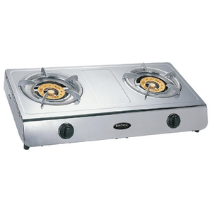 Bromic Portable LPG Wok Cooker Deluxe Double Burner