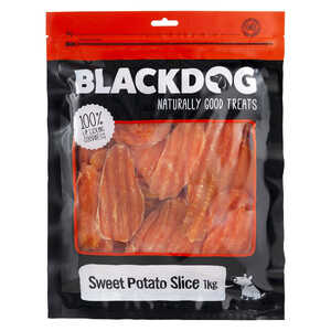 Blackdog 1kg Sweet Potato Slice Dog Treats | DTB0505
