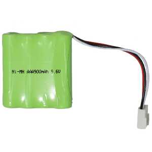 Thunderbird 9.6V 900mAh NiMH Replacement Energiser Battery