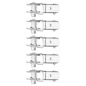 Thunderbird 5 Pack Fence Porcelain Ratchet End Strainer Insulator | EF-33A