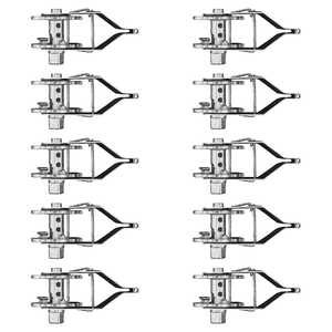 Thunderbird 10 Pack Fence Plain Non-Insulated Ratchet End Strainer | EF-34
