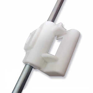Thunderbird 40-Pack 6mm Rod Post Insulators to Suit 20mm Tape | EF-38I