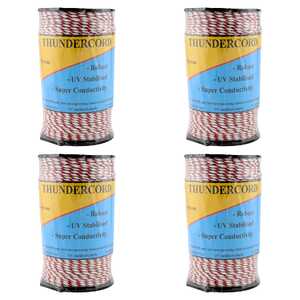 Thunderbird 4 Pack 200m Thundercord Electric Fence Poly Wire | EF-52