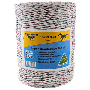 Thunderbird 500m Thunderbraid 5mm Super Conductive Braid | EF-64A