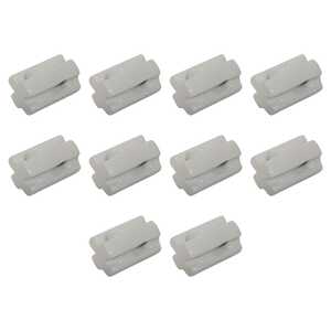 Nemtek 10 Pack Electric Fence Porcelain Strain Insulator | EI-STFP
