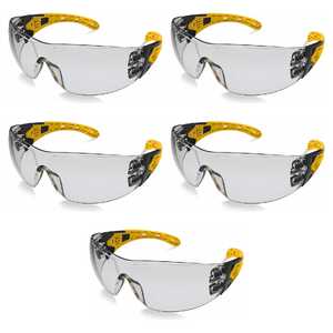 Maxisafe 5 Pack Evolve Gasket & Headband Safety Glasses | Mirror | EVO372-GH