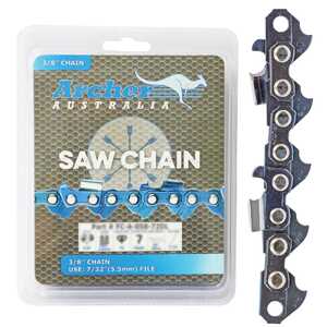 Archer 3/8" .050" 72DL Full-Chisel Chainsaw Chain Loop | FC-A-050-72DL