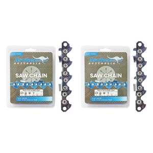Archer 2 Pack 3/8" .058" 68DL Full-Chisel Chainsaw Chain Loop | FC-A-058-68DL