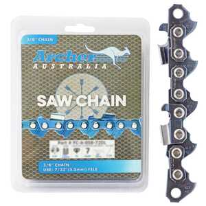 Archer 3/8" .063" 84DL Full-Chisel Chainsaw Chain Loop | FC-A-063-84DL