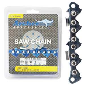 Archer .325" .063" 74DL Full-Chisel Chainsaw Chain Loop | FC-B-063-74DL