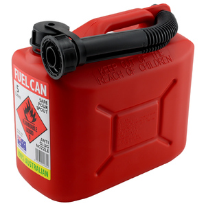 Red 5L Squat Style Jerry Can