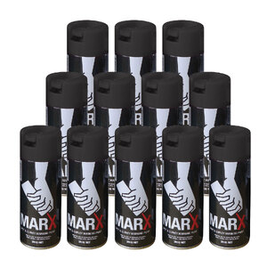 Marx 12-pack Spot and Survey Paint - Black