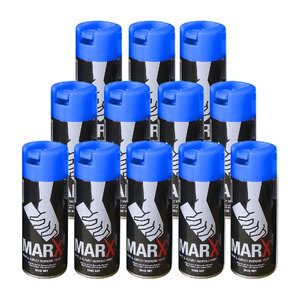 Marx 12-pack Spot and Survey Paint - Blue