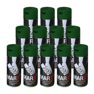 Marx 12-pack Spot and Survey Paint - Green