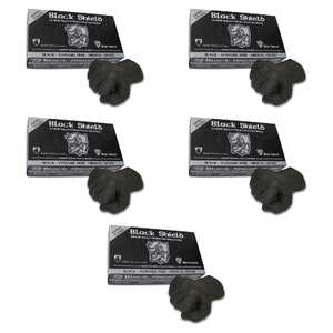 Maxisafe 500 Pack Black Shield Heavy Duty Nitrile Gloves | Medium | GNB218-M