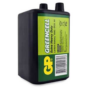 GP Batteries 6V Heavy Duty Greencell Lantern Battery