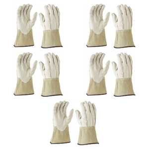 Maxisafe 5 Pack MIG / TIG Welding Gloves | Large | GWT165-10