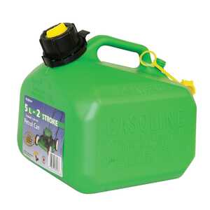 Scepter 5L Petrol Jerry Can | Green 2-Stroke | J5TS