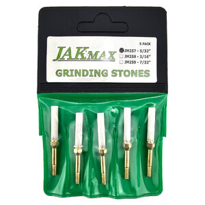 JAK Max 5/32" Chainsaw Grinding Stones 5 Pack