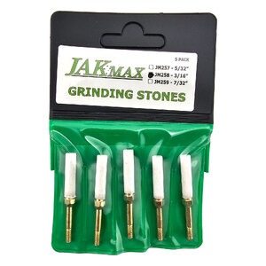 JAK Max 3/16" Chainsaw Grinding Stones 5 Pack