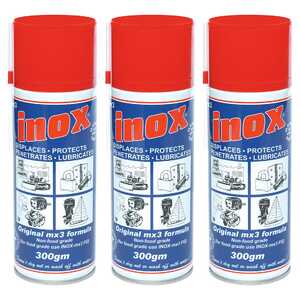 Inox 3 Pack 300g MX3 Multi-Purpose Lubricant Spray | JM380