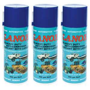 Inox 3 Pack 300g MX4 Lanox Heavy-Duty Lubricant | JM382