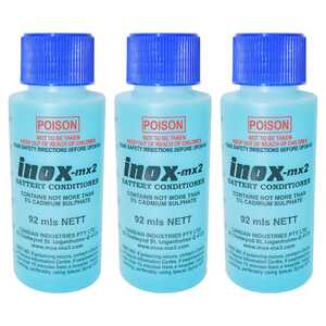 Inox 3 Pack 92mL Lead-Acid Battery Conditioner | JM384