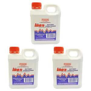 Inox 3 Pack 1L Lead-Acid Battery Conditioner | JM385