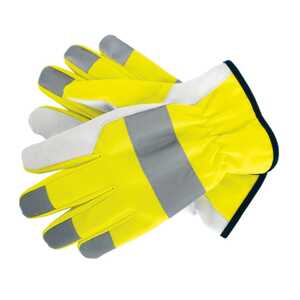 JAK Max Hi-Vis Goatskin Work Gloves with Inner Lining | JM4000