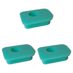 JAK Max 3 Pack Briggs & Stratton Lawnmower Foam Filter | JM408