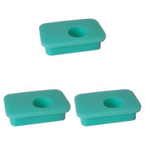 JAK Max 3 Pack Briggs & Stratton Lawnmower Foam Filter | JM409